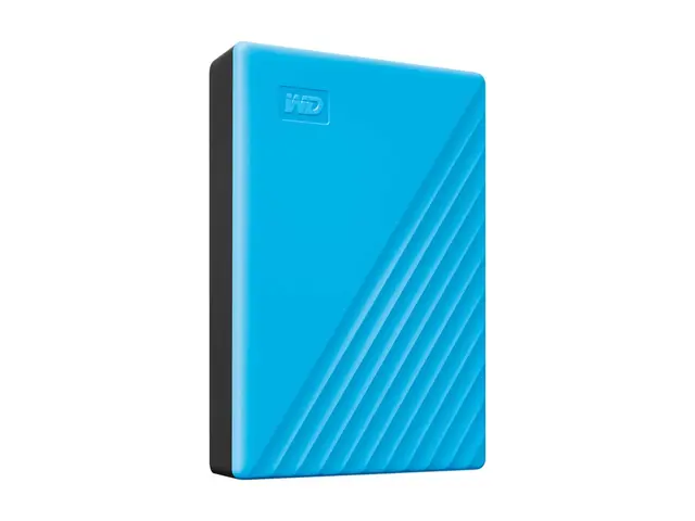 WD My Passport WDBR9S0060BBL - Harddisk kryptert 6 TB ekstern (bær...