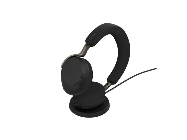 Jabra Evolve3 75 UC - Hodesett on-ear Bluetooth trådløs aktiv støy...