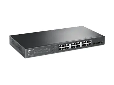 TP-Link TL-SG1428PE - Switch - smart - 24 x 10/100/1000 (PoE+) + 2...