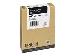 Epson T6051 - 110 ml - fotosort - original blekkpatron - for Stylus Pro 4800, Pro 4880, Pro 4880 AGFA