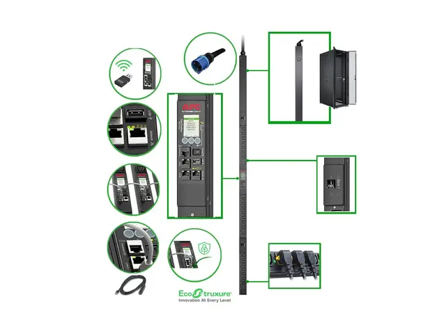 APC Rack PDU 9000 Switched APDU9953 - strømfordelerenhet 7400 VA