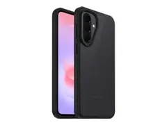 OtterBox React Series - Beskyttende deksel for mobiltelefon polykarbonat, syntetisk gummi - svart krystall - for Samsung Galaxy A37
