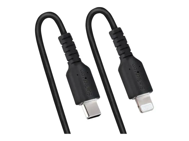 StarTech.com 50cm/20in USB C to Lightning Cable, MFi Certified, Co...