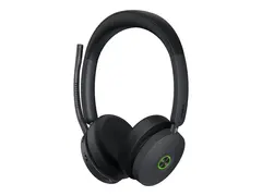 Yealink WH68 - Hodesett - on-ear DECT / Bluetooth - tr&#229;dl&#248;s - aktiv st&#248;ydemping - UC-sertifisert