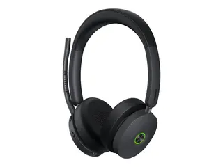 Yealink WH68 - Hodesett - on-ear DECT / Bluetooth - tr&#229;dl&#248;s - aktiv st&#248;ydemping - UC-sertifisert