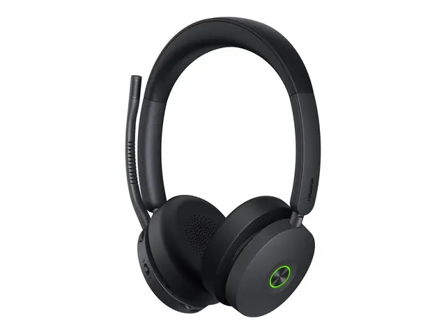 Yealink WH68 - Hodesett on-ear DECT / Bluetooth trådløs aktiv støy...