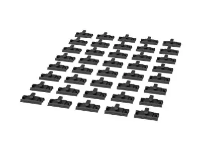 APC NetShelter - Rackmonteringsskinneforbindelse - svart (en pakke...