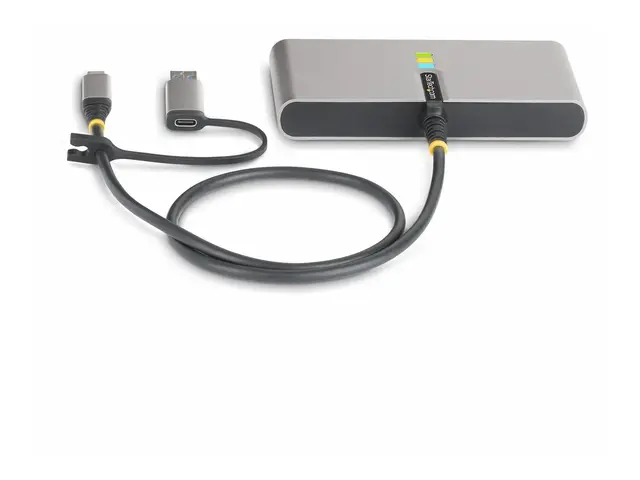 StarTech.com 2-Port USB-C/USB-A Hub with GbE and RS232 Serial, 2x ...