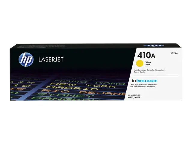 HP 410A - Gul - original - LaserJet - tonerpatron (CF412A) - for C...