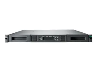 HPE StoreEver MSL 1/8 - Automatisk båndlaster 96 TB / 240 TB - spor: 8 - LTO Ultrium (12 TB / 30 TB) - Ultrium 8 - SAS-2 - kan monteres i rack - 1U - strekkodeleser - Smart Choice
