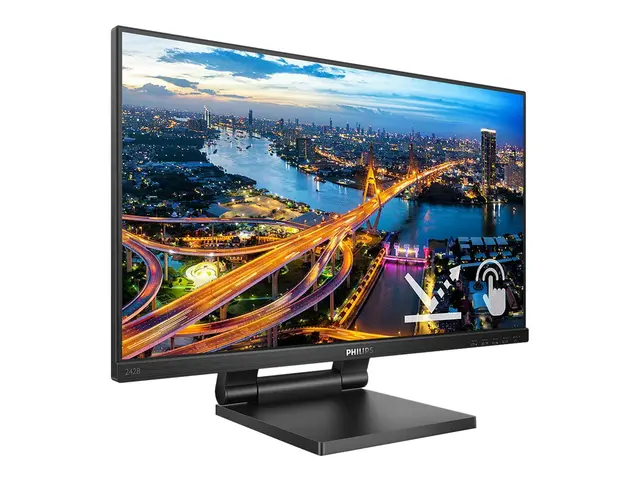 Philips 242B1TC - LED-skjerm 24" (23.8" synlig) berøringsskjerm 19...