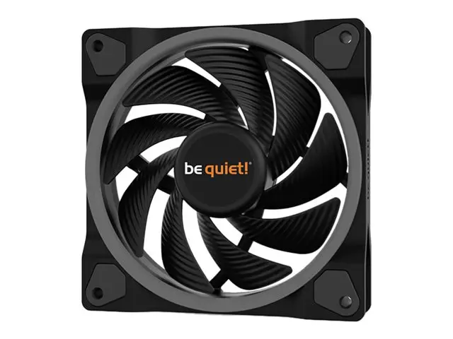 be quiet! Light Wings - Kabinettvifte 120 mm svart