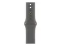 Apple - Bånd for smart armbåndsur 42mm - M/L-størrelse - steingrå - for Watch Hermès Series 7, Hermès Series 9, SE 3, Series 10, Series 11, Series 8, Series 9