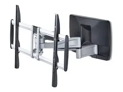 Startech - Monteringssett (veggmontering, 2 loddrette braketter) leddelt - for flatpanel - lav profil - aluminium, stål - skjermstørrelse: 32"-100" - veggmonterbar - TAA-samsvar