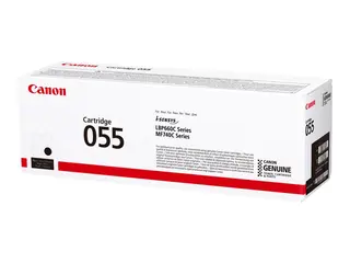 Canon 055 - Svart - original - tonerpatron for imageCLASS LBP664, MF745; i-SENSYS LBP663, LBP664, MF742, MF744, MF746; Satera LBP662