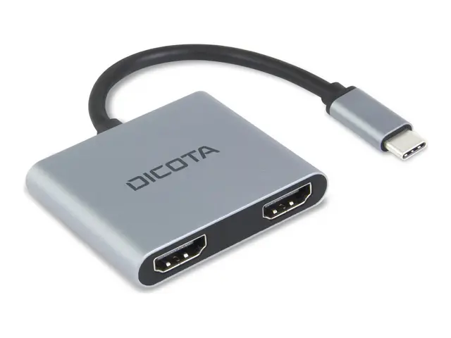 DICOTA 4-in-1 - dokkingstasjon - USB-C - HDMI
