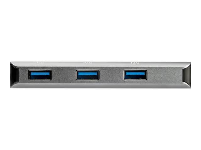 StarTech.com 3 Port 10Gbps USB C Hub with SD Card Reader, 3x USB-A...