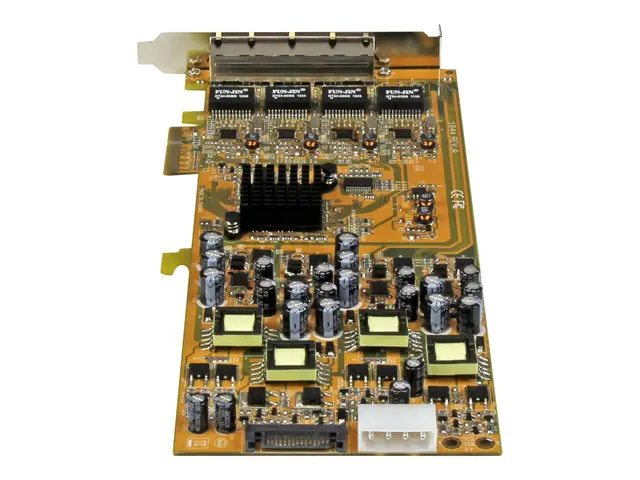 StarTech.com 4 Port Gigabit PoE (Power over Ethernet) Card - PCIe ...
