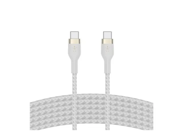Belkin BoostCharge - USB-kabel USB-C (hann) til 3 m hvit