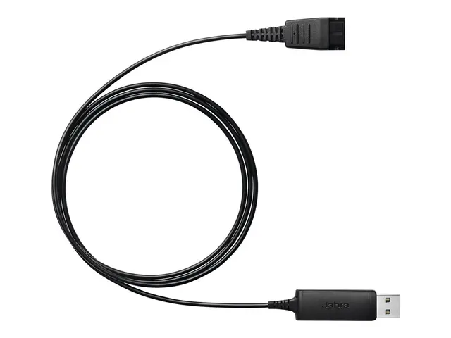 Jabra LINK 230 - Hodesettadapter - USB hann til Quick Disconnect