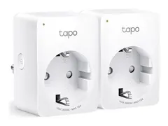 Tapo P110 V1.2 - Smartplugg - med energimonitor trådløs - 802.11b/g/n - 2.4 Ghz (en pakke 2)