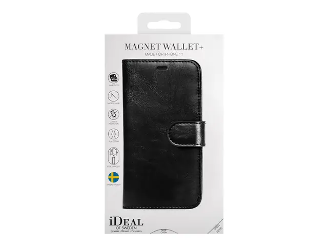 IDEAL OF SWEDEN Magnet Wallet+ - Lommebok for mobiltelefon - svart...
