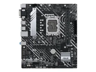 ASUS PRIME H610M-A D4-CSM - Hovedkort micro ATX - LGA1700-sokkel - H610 Chipset - USB 3.2 Gen 2, USB 3.2 Gen 1 - Gigabit LAN - innbygd grafikk (CPU kreves) - HD-lyd (8-kanalers)