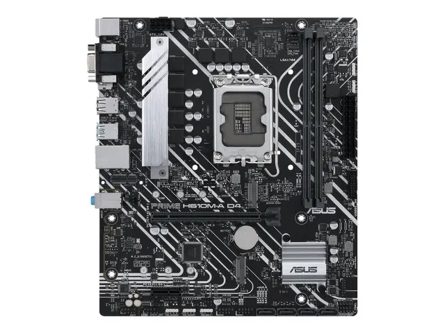 ASUS PRIME H610M-A D4-CSM - Hovedkort - micro ATX - LGA1700-sokkel...