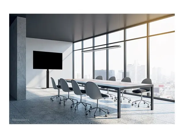 Neomounts FL45S-825BL1 - Stativ fast for flatpanel låsbar stål sva...