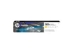 HP 981X - 116 ml - Høy ytelse - gul - original PageWide - blekkpatron - for PageWide Enterprise Color MFP 586; PageWide Managed Color E55650