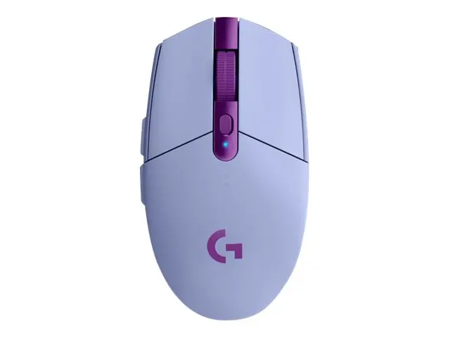 Logitech G G305 - Mus optisk 6 knapper trådløs 2.4 GHz USB mottake...