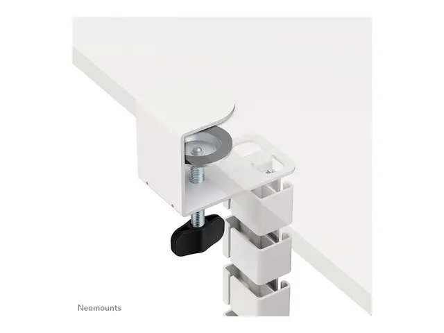 Neomounts - Kabelstyringsryggrad clamp-on design, universal hvit