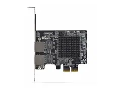 Startech - Nettverksadapter - PCIe 3.0 x2 lav profil 5GBase-T x 1 - svart - TAA-samsvar
