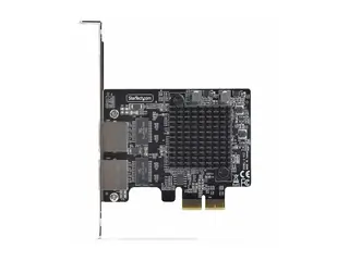 Startech - Nettverksadapter - PCIe 3.0 x2 lav profil 5GBase-T x 1 - svart - TAA-samsvar