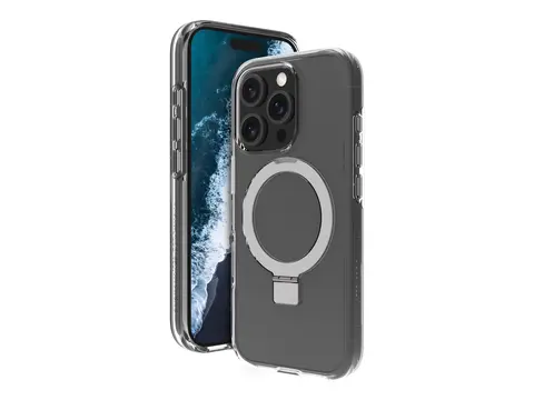 dbramante1928 Iceland Ultra - Baksidedeksel for mobiltelefon stativ - MagSafe-samsvar - D3O, plastikk - blank - for Apple iPhone 16 Pro