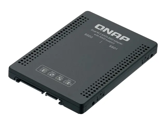 QNAP QDA-A2MAR - Intern RAID-brønn 2,5" til 2 x M.2 RAID JBOD, 0, ...