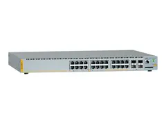 Allied Telesis AT x230-28GP - Switch - L2+ Styrt - 24 x 10/100/1000 (PoE+) + 4 x SFP - stasjonær, rackmonterbar, veggmonterbar - PoE+ (370 W)