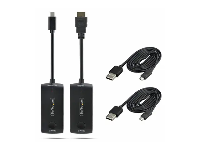 Startech - Trådløs video/lyd/infrarød-utvider - HDMI, USB-C - opp ...