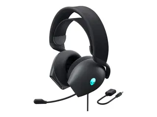 Alienware Gaming Headset AW520H - Hodesett full st&#248;rrelse - kablet - USB, 3,5 mm jakk - Dark Side of the Moon