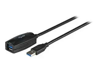 Elivi - USB-utvider - USB 3.0 - 4-pins USB type A / 4 stifts USB-type A (hunn) opp til 5 m