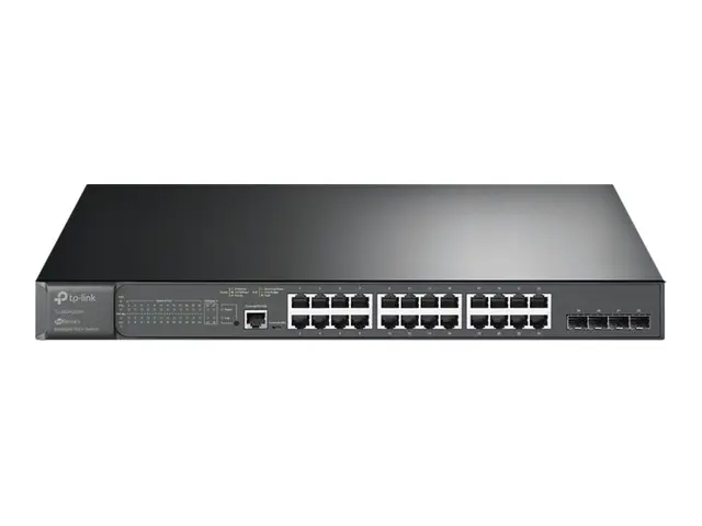 TP-Link JetStream TL-SG3428MP - Switch - Styrt - 24 x 10/100/1000 ...