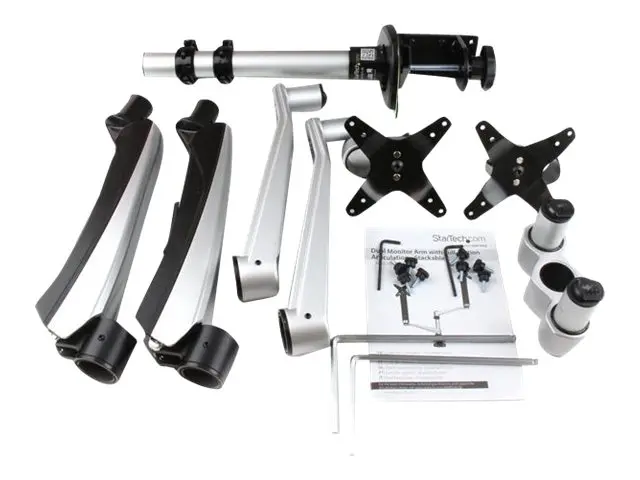StarTech.com Desk Mount Dual Monitor Arm - Full Motion Articulatin...