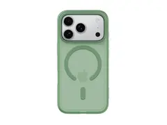Belkin SheerForce Grip Series - Baksidedeksel for mobiltelefon MagSafe-samsvar - laget av resirkulerte materialer - pistasiegr&#248;nn - for Apple iPhone 17 Pro