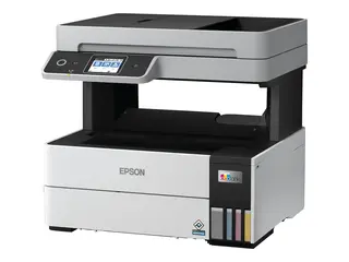 Epson EcoTank ET-5170 - Multifunksjonsskriver farge - ink-jet - A4 (210 x 297 mm) (original) - A4/Legal (medie) - opp til 17 spm (trykking) - 250 ark - 33.6 kbps - USB, LAN, Wi-Fi