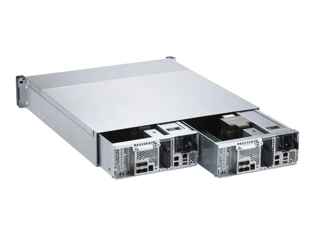 QNAP ES2486dc - NAS-server 24 brønner kan monteres i rack SAS 12Gb...
