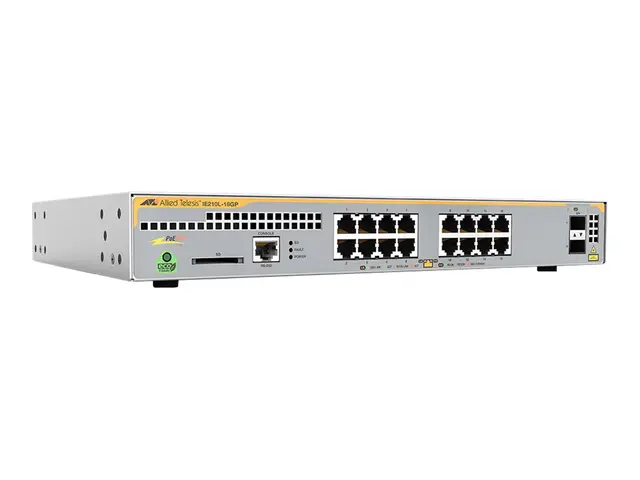 Allied Telesis AT IE210L-18GP - Switch - Styrt - 16 x 10/100/1000 ...