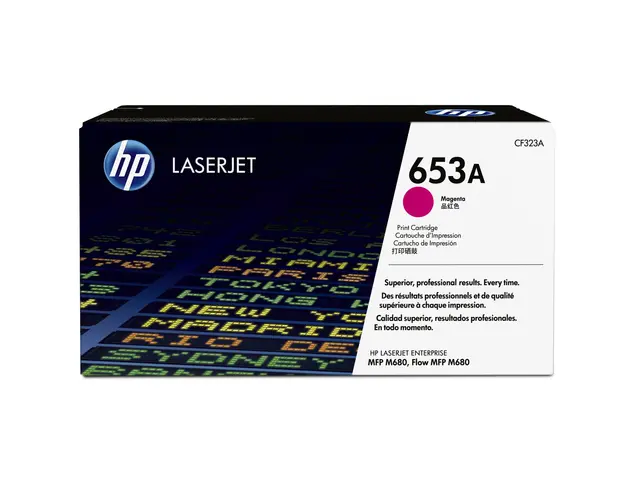 HP 653A - Magenta original LaserJet tonerpatron (CF323A) for Color...