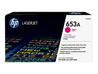 HP 653A - Magenta - original - LaserJet - tonerpatron (CF323A) for Color LaserJet Enterprise MFP M680; LaserJet Enterprise Flow MFP M680