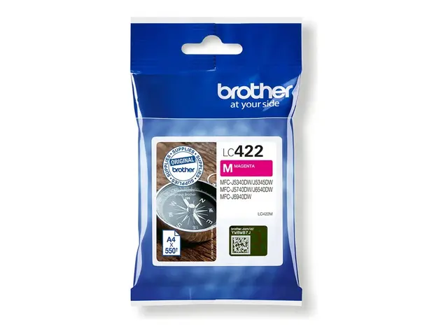 Brother LC422M - Magenta original blekkpatron for MFC-J5340DW, MFC...