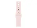 Apple - Bånd for smart armbåndsur - 46mm M/L (passer håndledd på 160 - 210 mm) - bløt rosa